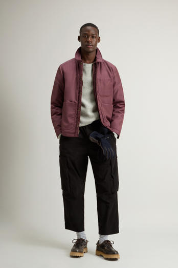 Surchemise matelassée en nylon CORDURA® recyclé Rouge | Woolrich
