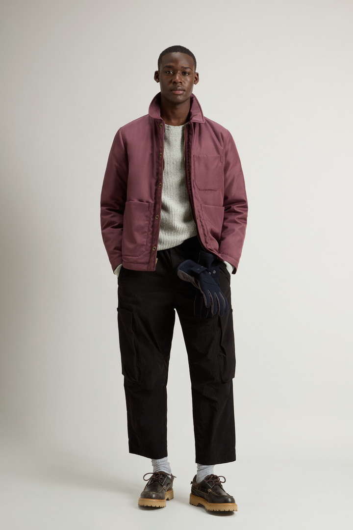 Surchemise matelassée en nylon CORDURA® recyclé Rouge photo 2 | Woolrich