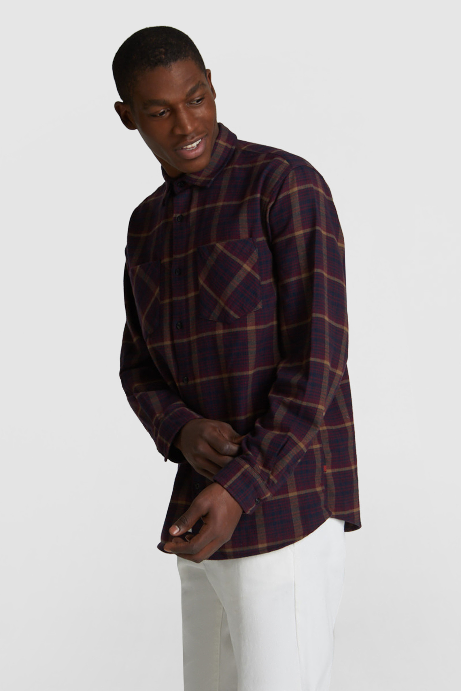 Camicia Classica In Flanella