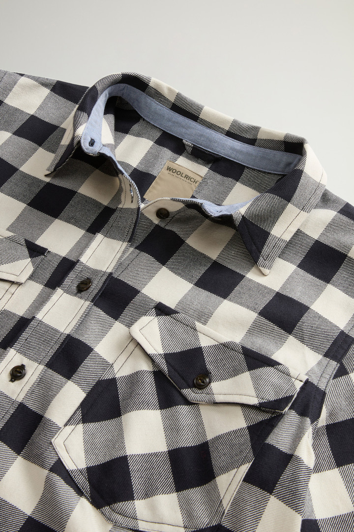 Flanell-Shirt mit Buffalo-Check-Muster Blau photo 6 | Woolrich