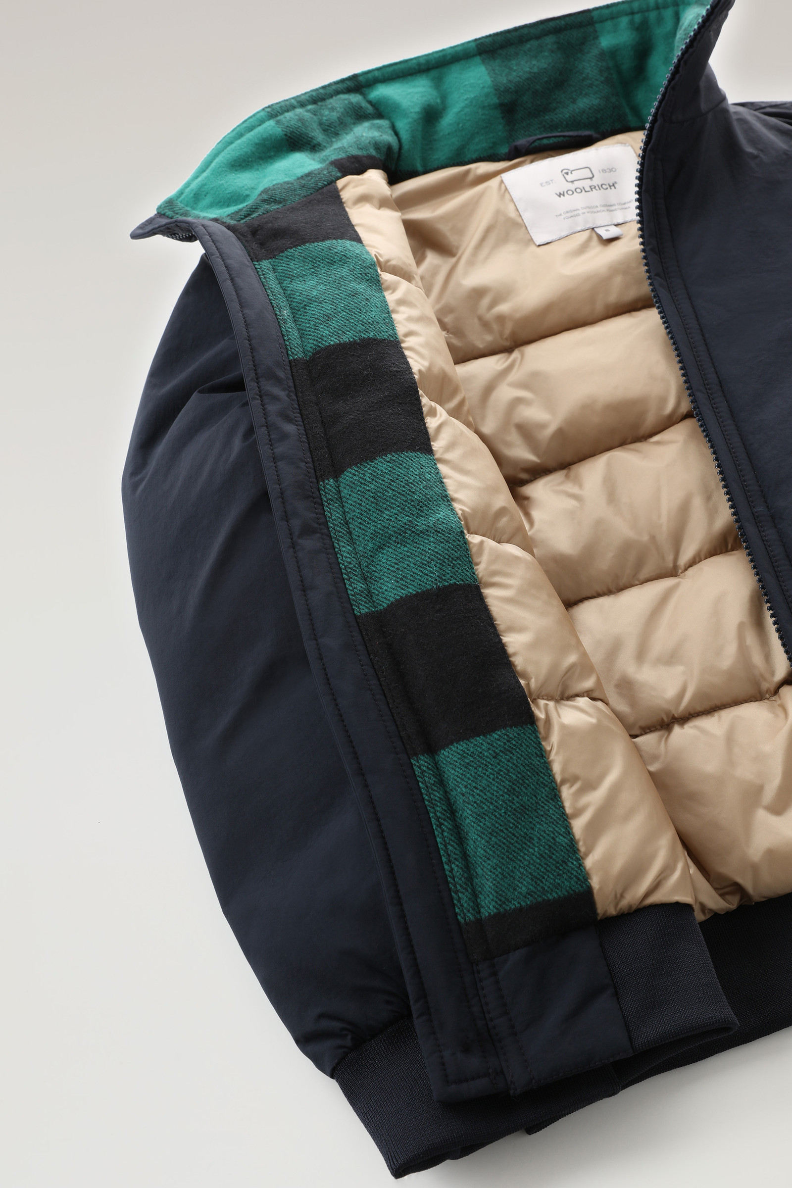 Bayman-Bomber für Jungen aus Taslan-Nylon blau photo 7 | Woolrich