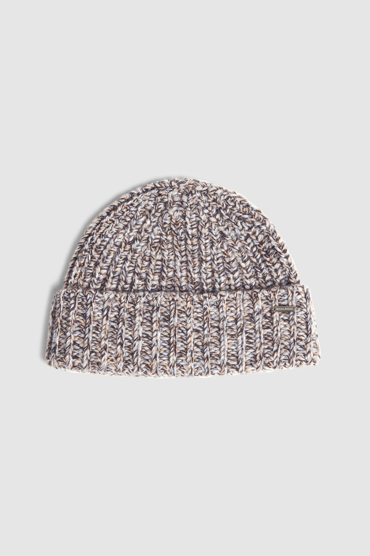 Berretto in cashmere a coste