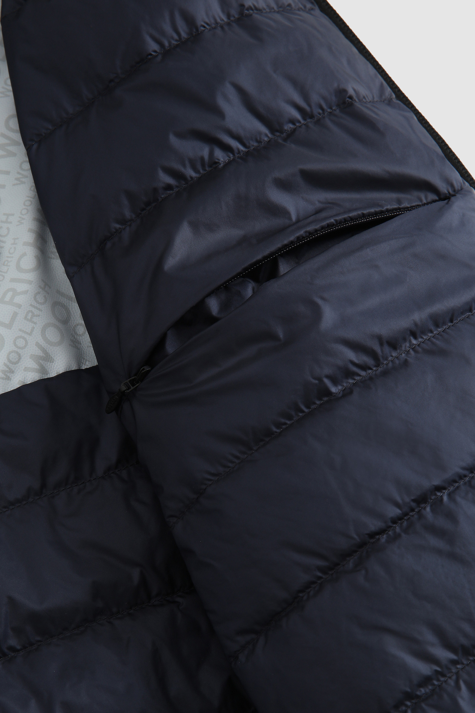 Zweilagige, wattierte Sailing-Bomberjacke Blau photo 8 | Woolrich