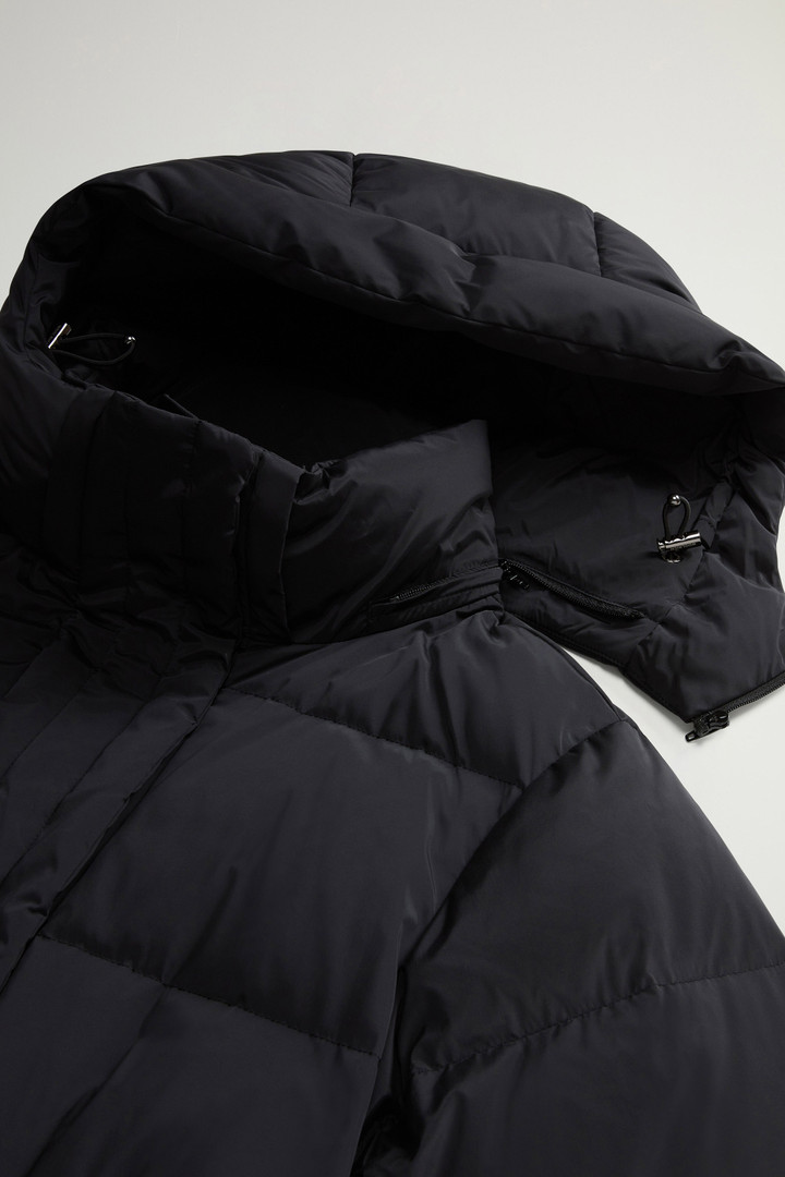 Alsea Stretch Nylon Down Jacket with Removable Hood Black photo 7 | Woolrich