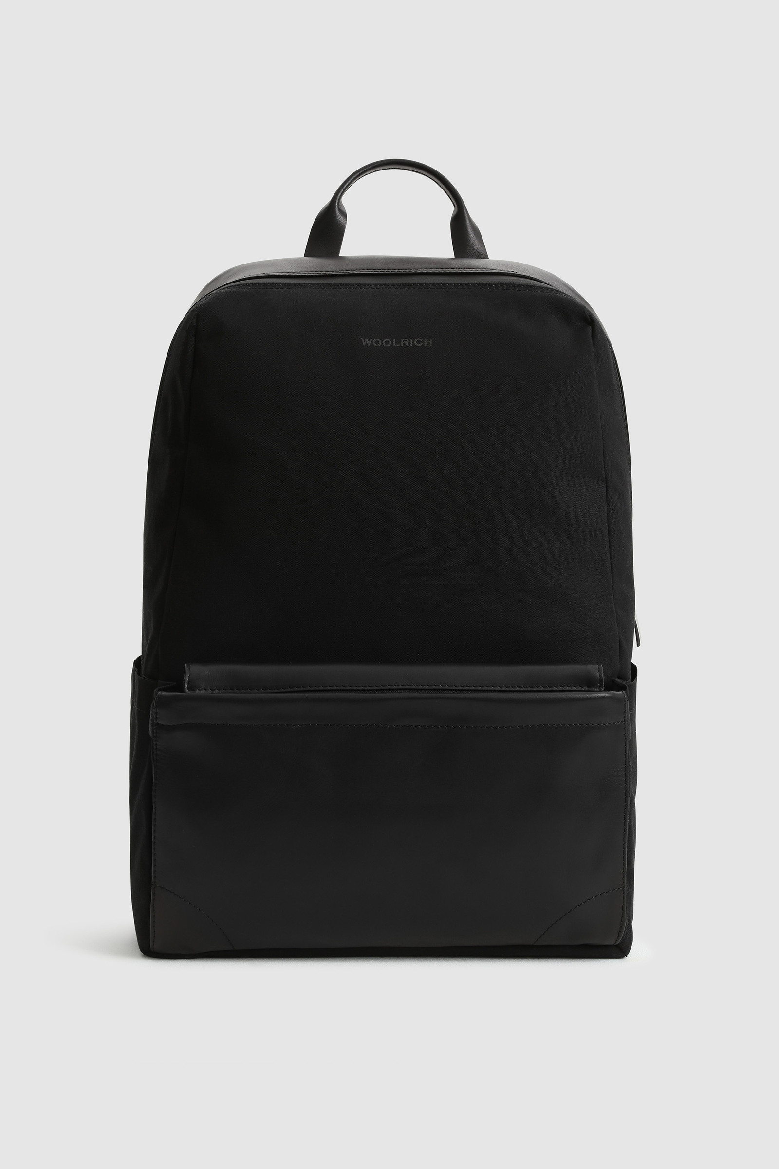 Zaino in tela British Millerain con zip impermeabile