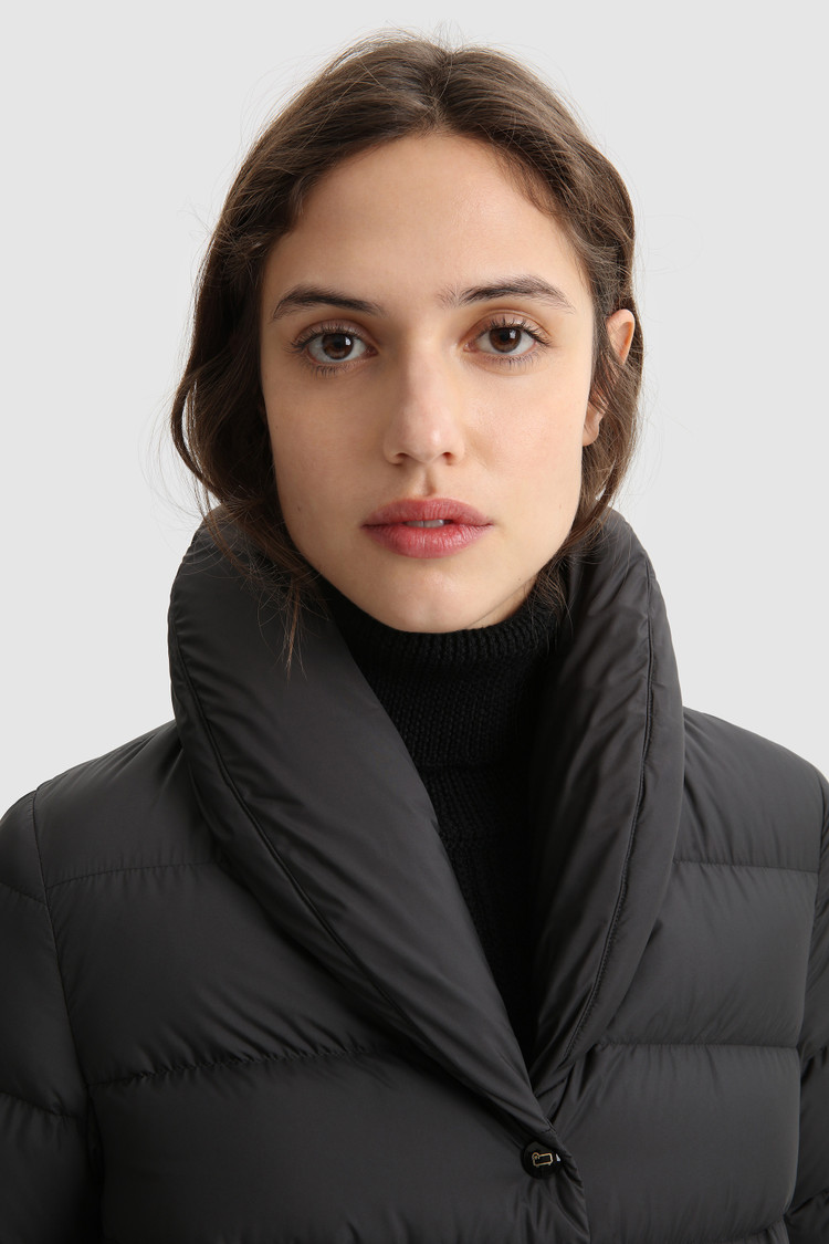 Manteau long Ellis avec matelassage horizontal