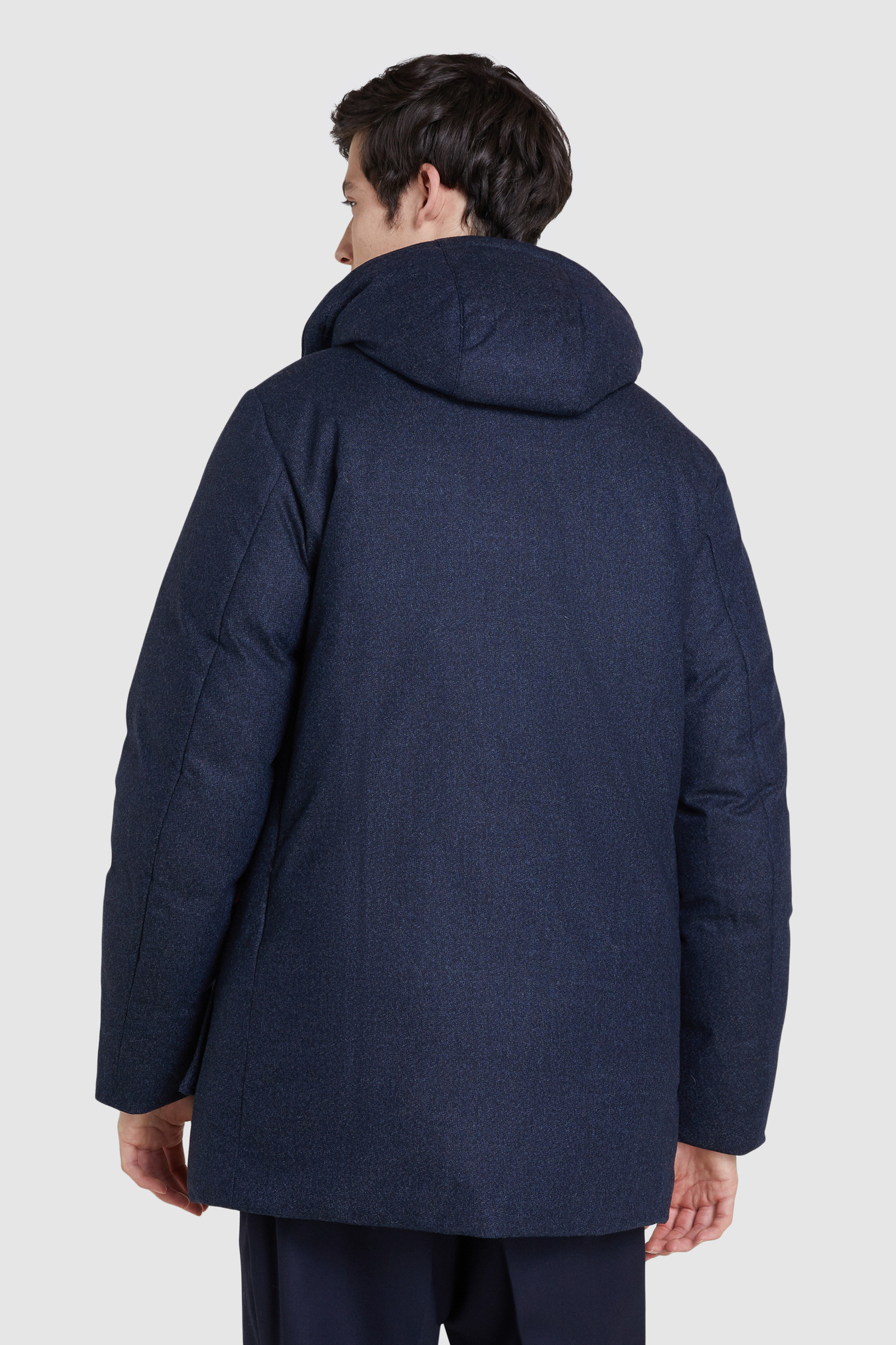 Arctic Parka luxe in lana pregiata