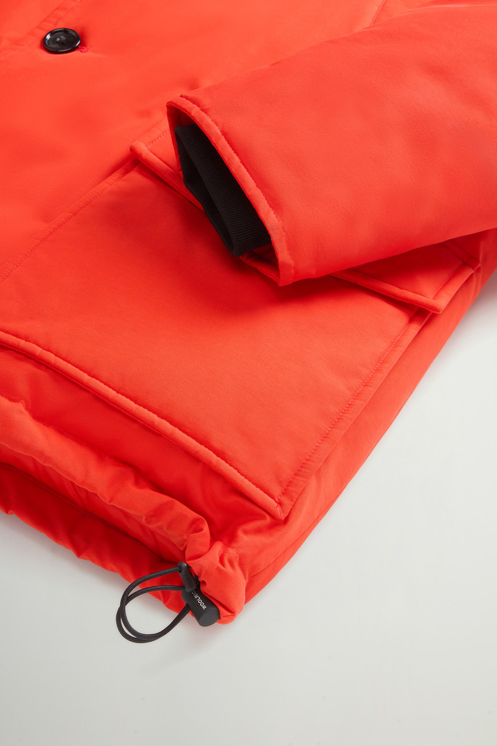 Arctic Anorak in Ramar Cloth Orange photo 8 | Woolrich