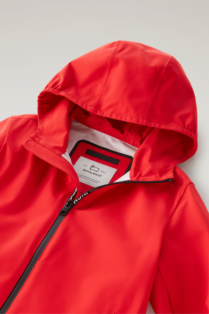 Boys' Pacific Jacket with Hood Red photo 3 | Woolrich