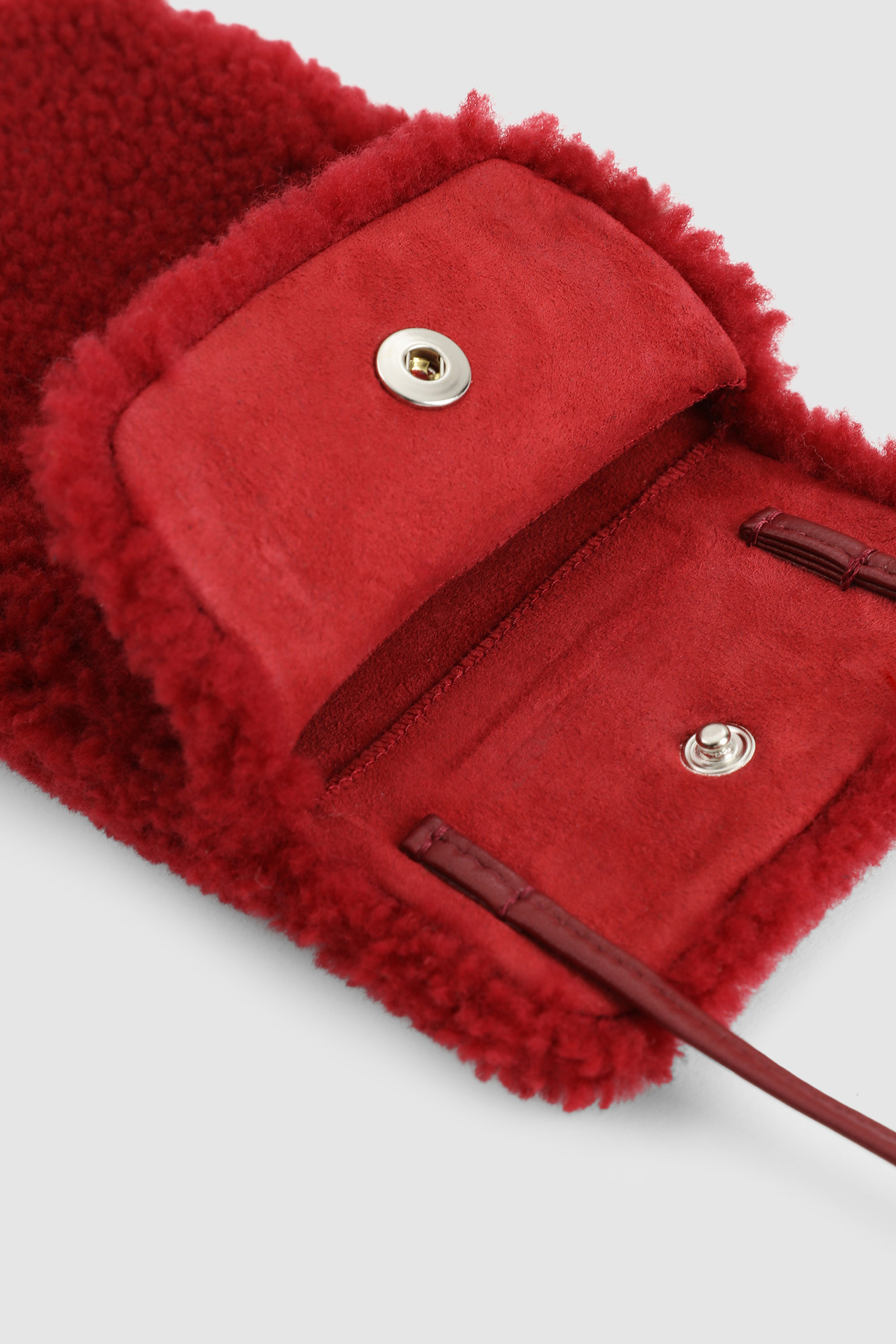 Woolrich X Toasties Phone Case with Neck Strap Red photo 3 | Woolrich