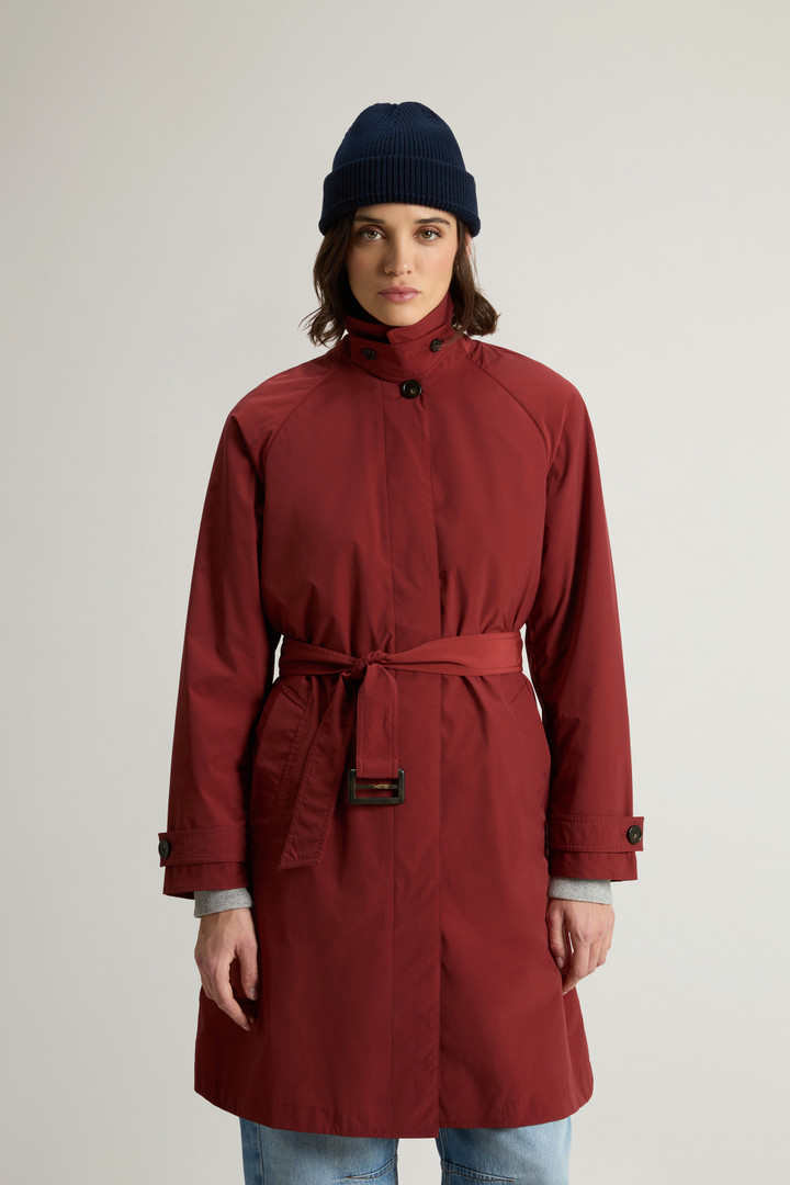 Trenchcoat aus Urban Touch Rot photo 1 | Woolrich