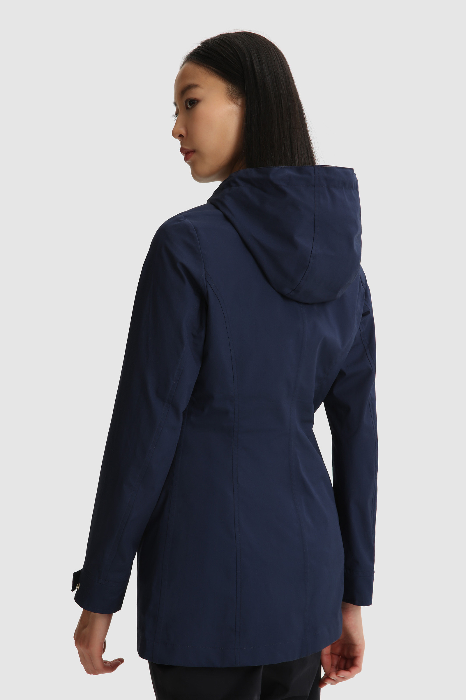 Jessamine Parka in Triple-Layer Cotton Blue photo 4 | Woolrich