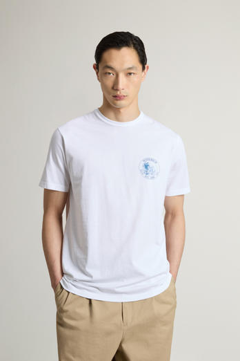 Pure Cotton T-shirt White | Woolrich