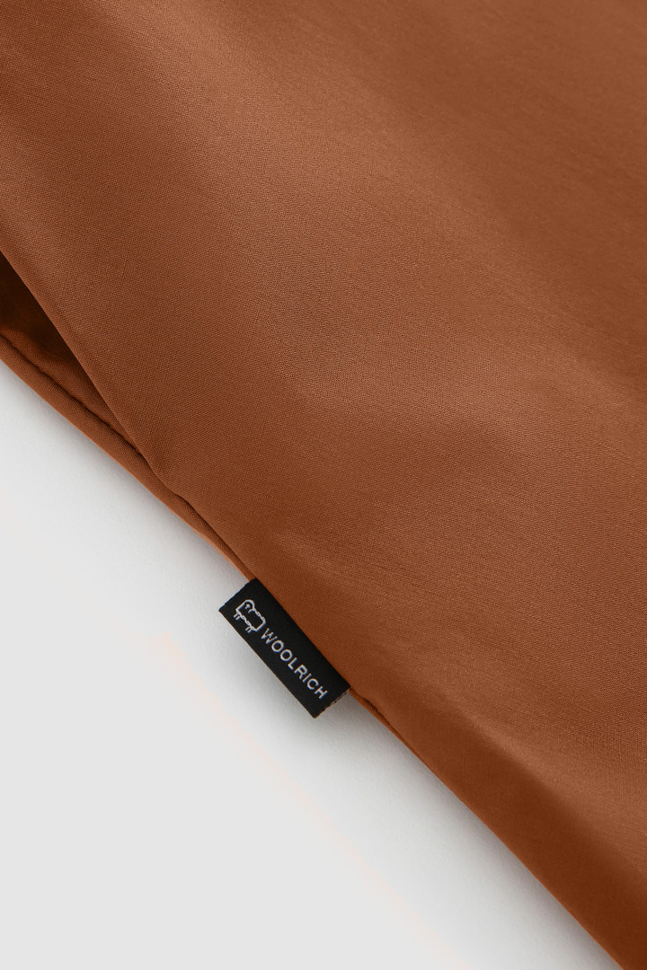 Short dress in cotton poplin Brown photo 7 | Woolrich