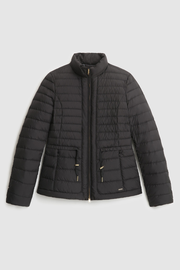 Hibiscus quilted jacket