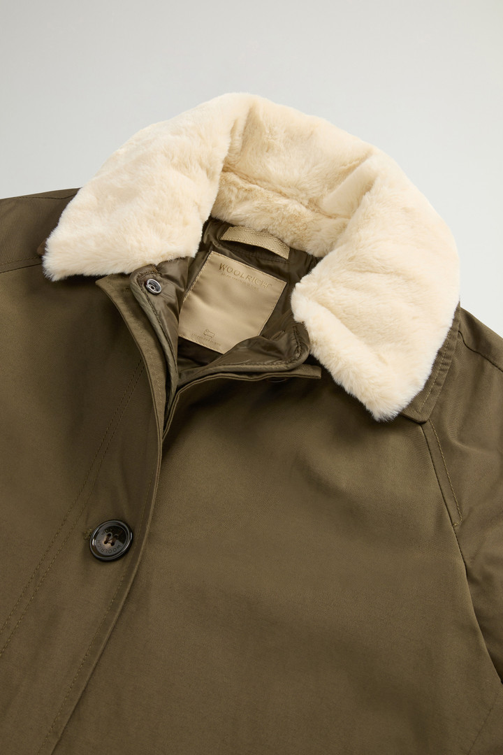 Manteau 3-en-1 en Ramar Cloth Vert photo 7 | Woolrich