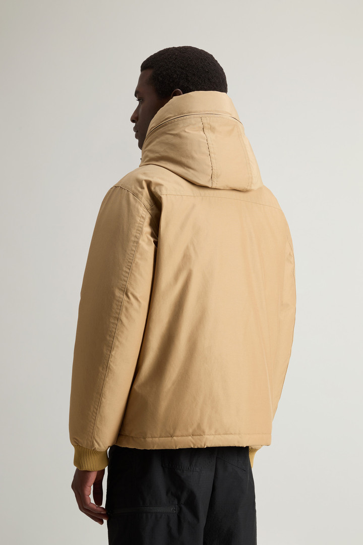 Ramar Cloth Bomber Jacket with Hood Beige photo 3 | Woolrich