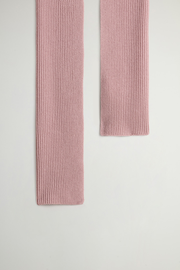 Sciarpa a costine in puro cashmere Rosa photo 2 | Woolrich