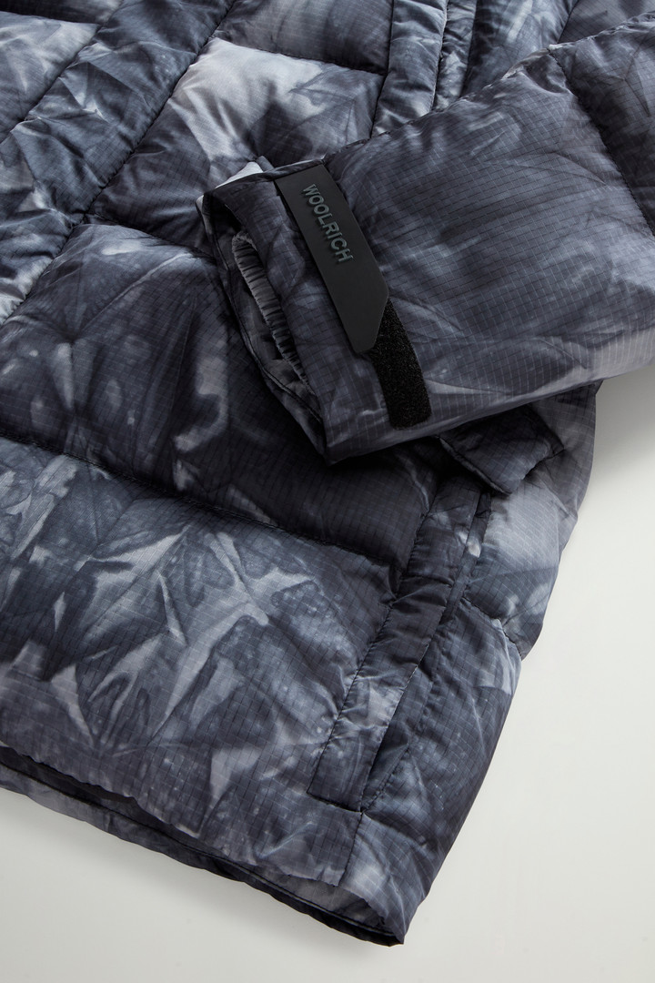 Down Jacket in Ripstop Fabric by Todd Snyder Gray photo 9 | Woolrich