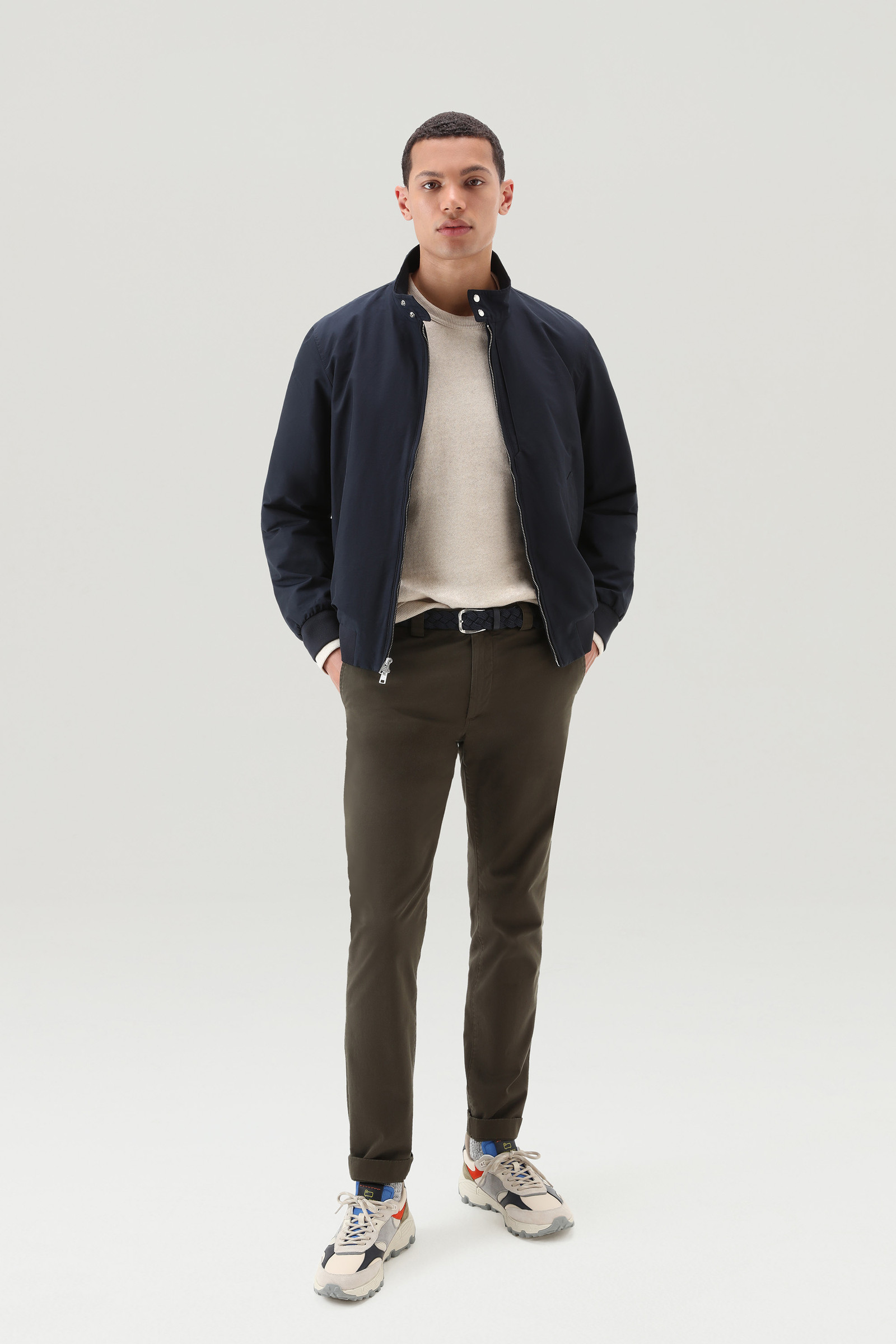 Bomber Cruiser in Light Eco Ramar blu photo 2 | Woolrich