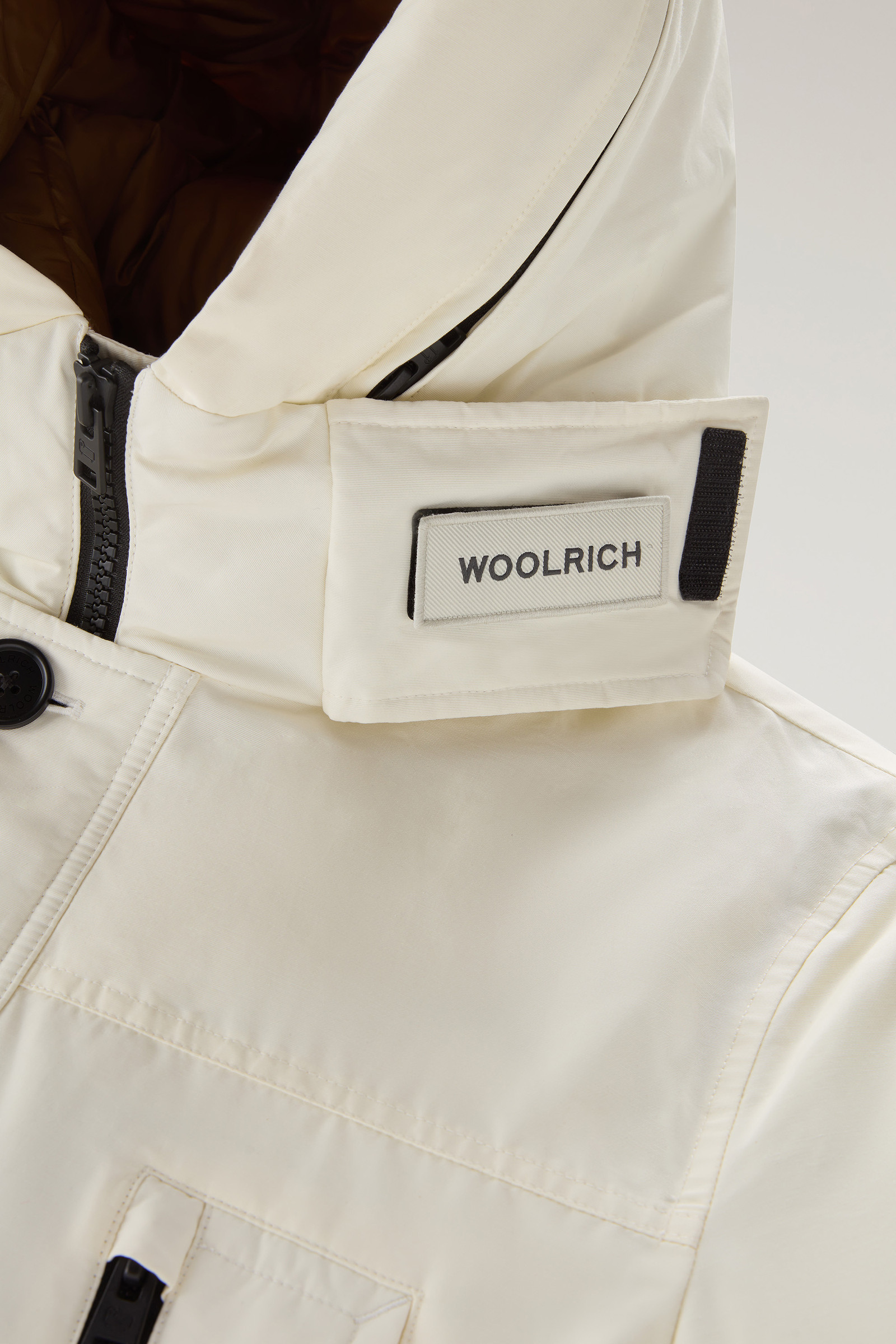 Arctic Parka Evolution en Ramar Cloth blanc photo 8 | Woolrich