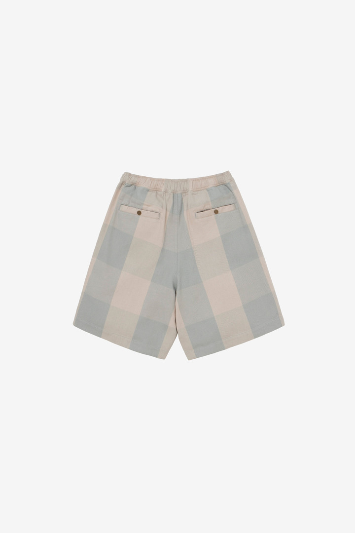 BUFFALO CHECK SHORTS Beige photo 2 | Woolrich