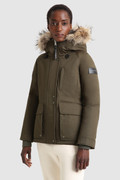 Women's Yetna Parka with Drawstring Black | Woolrich USA