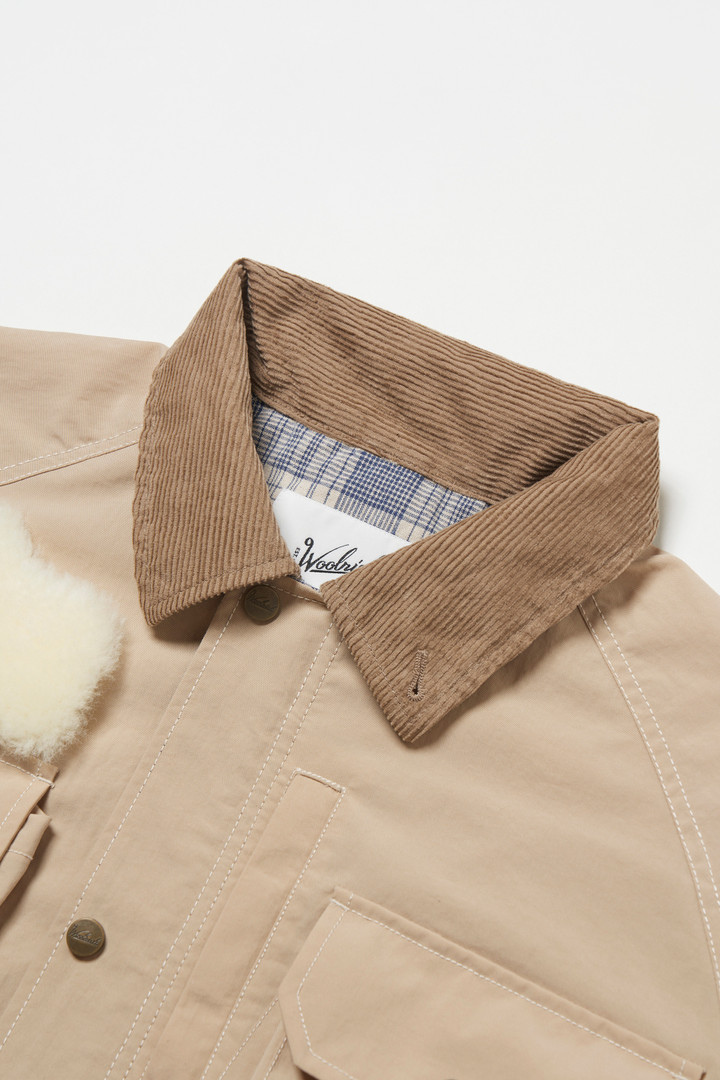 RN OXF JACKET Beige photo 5 | Woolrich