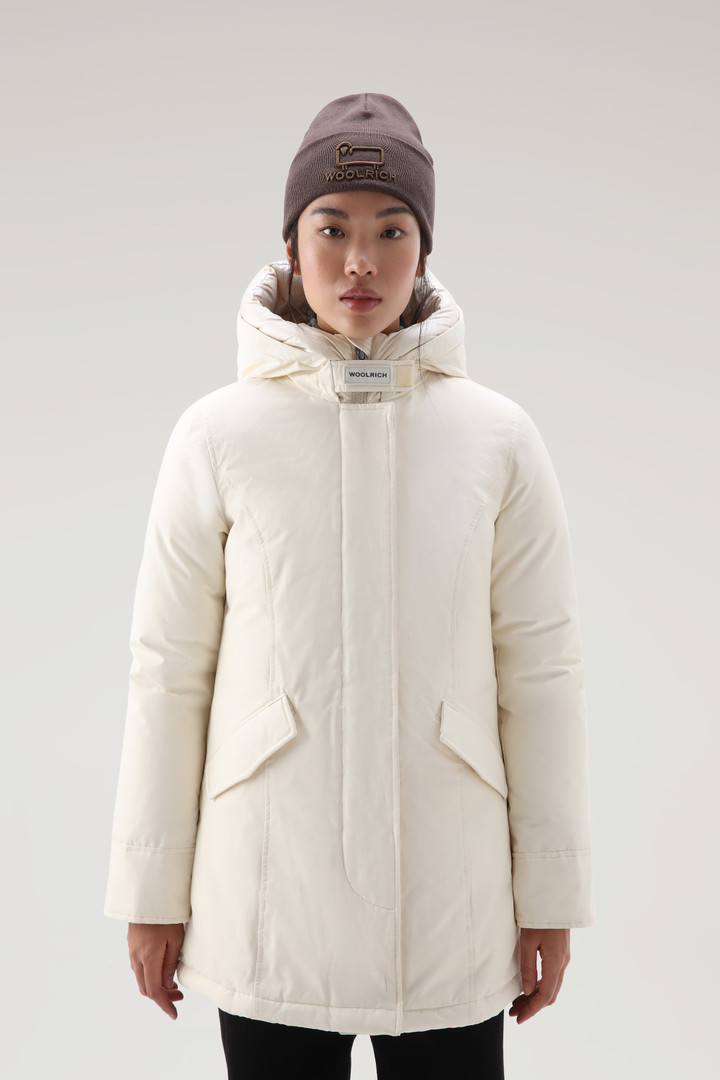 Arctic Parka in Ramar Cloth Milky Cream