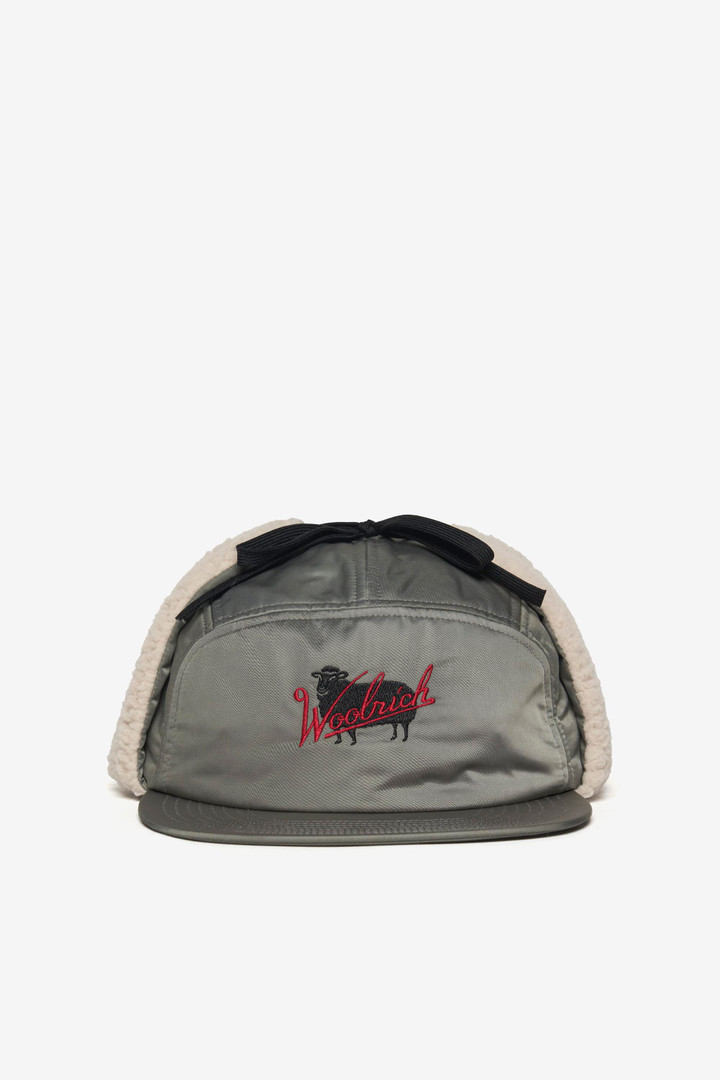 SATIN BOA EARFLAP CAP Green photo 1 | Woolrich