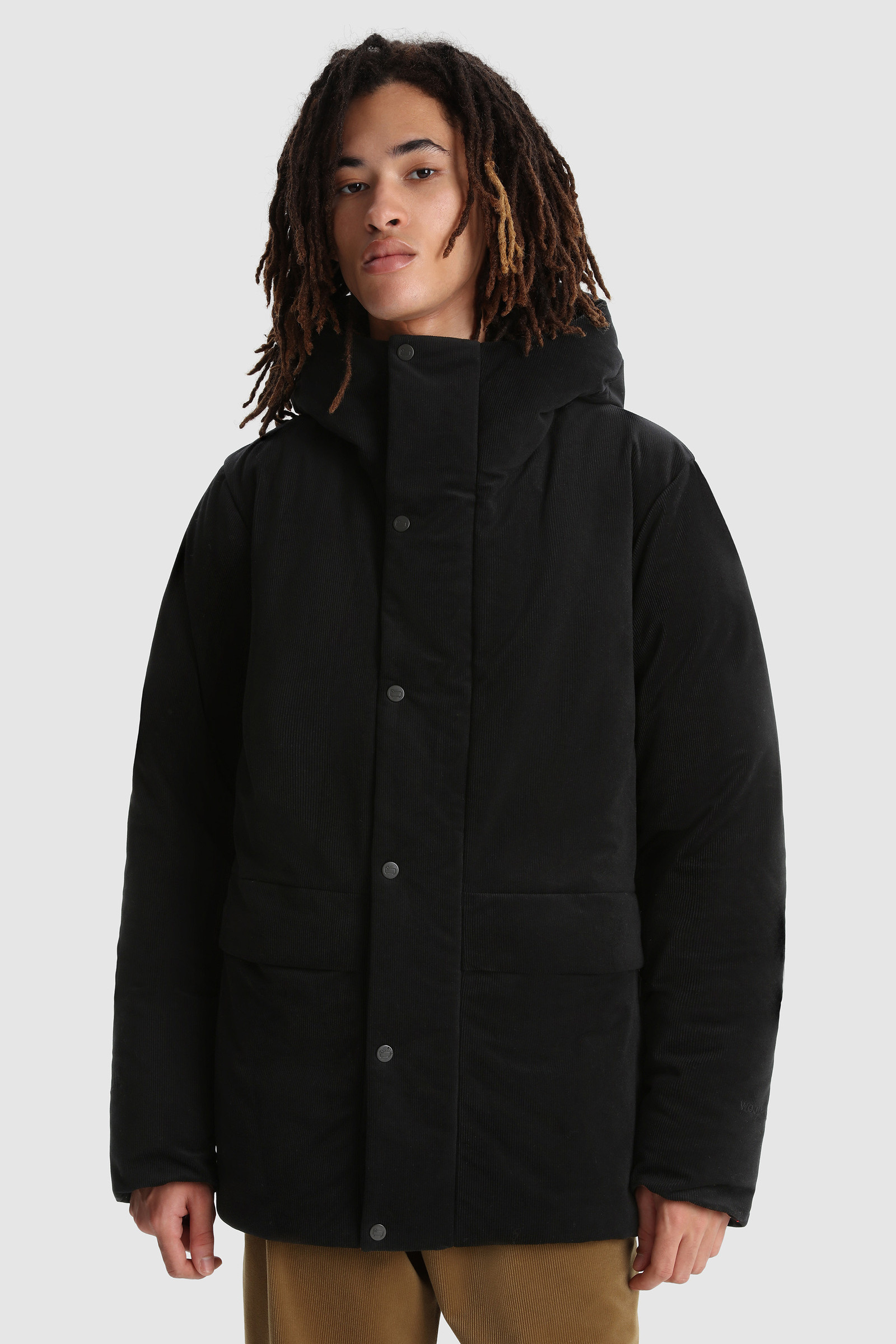 GORE-TEX corduroy puffy down Parka