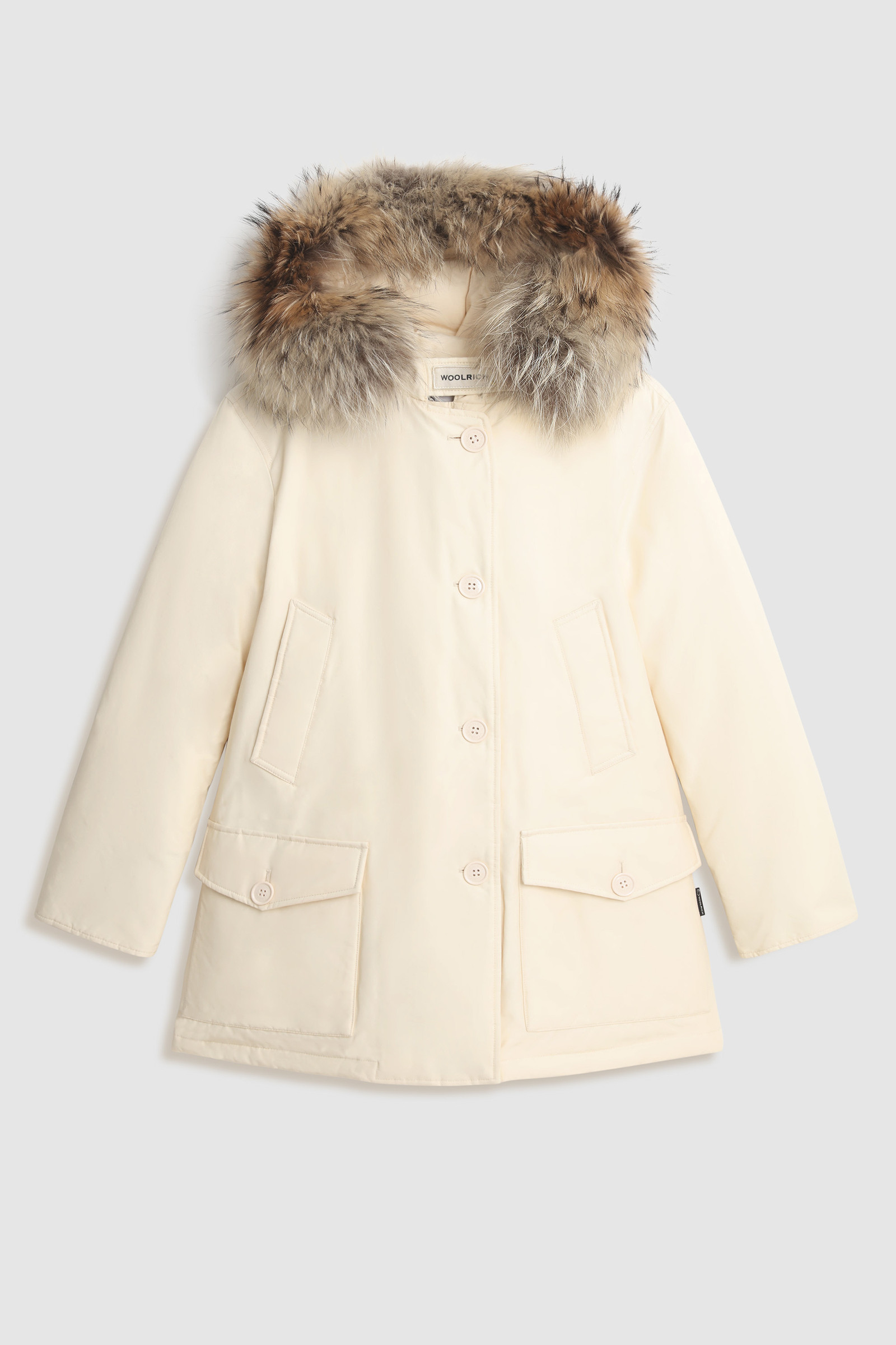 Authentic Arctic Parka with Removable Fur White photo 7 | Woolrich