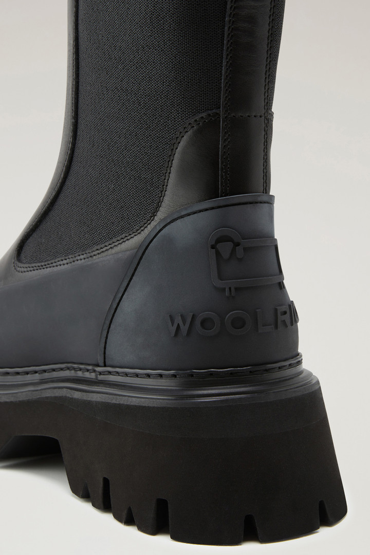 Chelsea Boots with Lugged Sole Black photo 5 | Woolrich