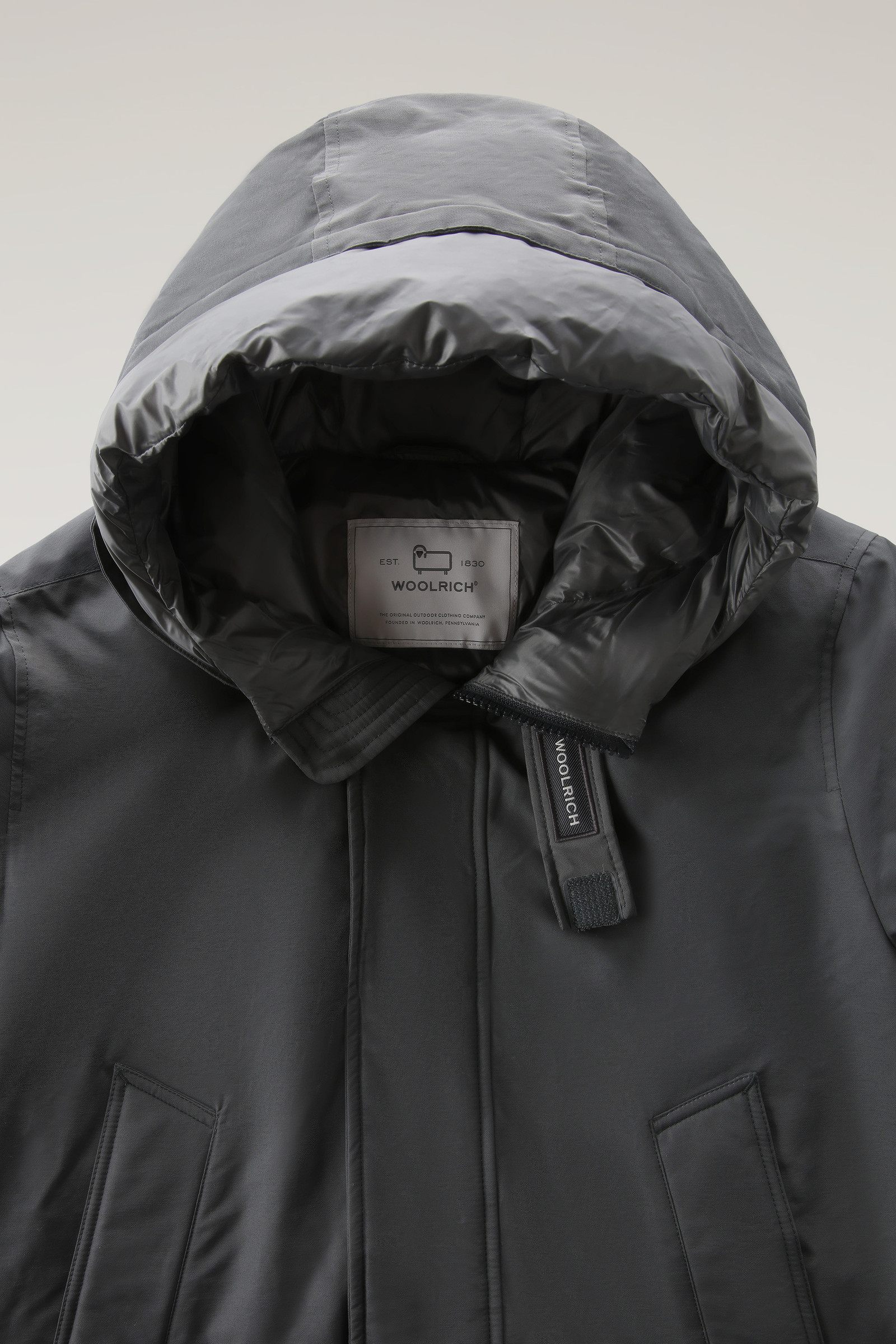 WOOLRICH WJOU0071 Gray Gore-Tex Infinium Down Jacket coat USA/S/EU/M gray