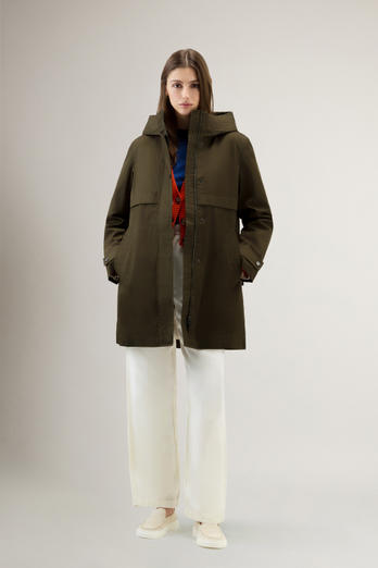 Lichtgewicht Havice Parka van Best Cotton Groen | Woolrich
