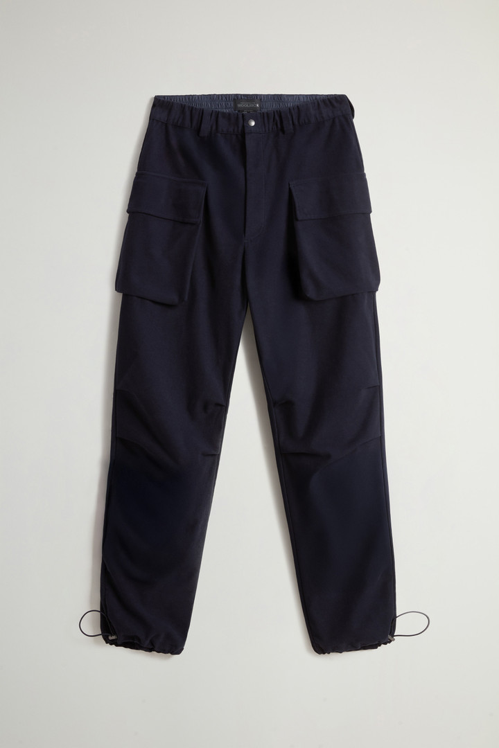Hose aus Baumwollstretch by Todd Snyder Blau photo 4 | Woolrich