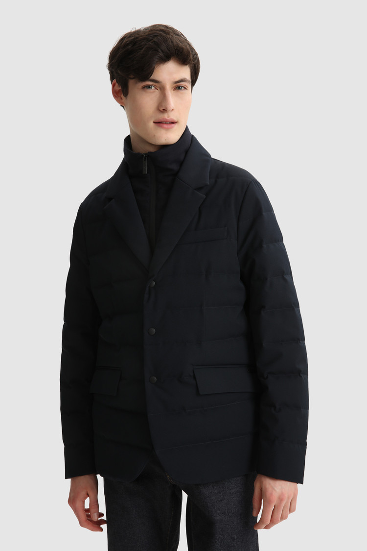 Doorgestikte Commuting 2-in-1 blazer