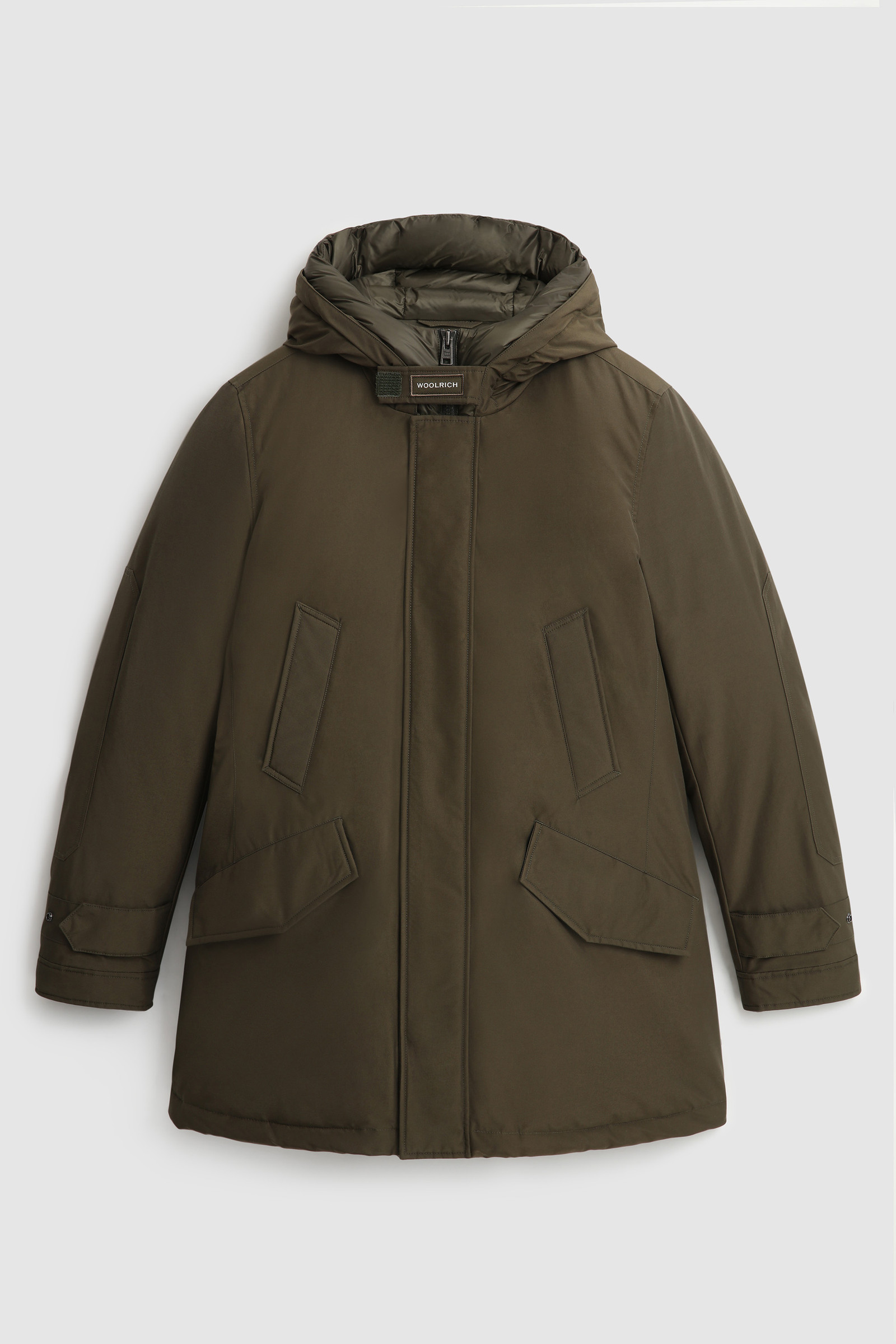 Polar Parka with High Collar Green photo 7 | Woolrich