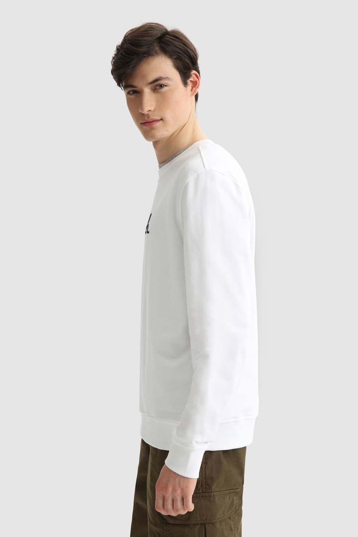 Essentieel sweatshirt met ronde hals van biologisch katoen