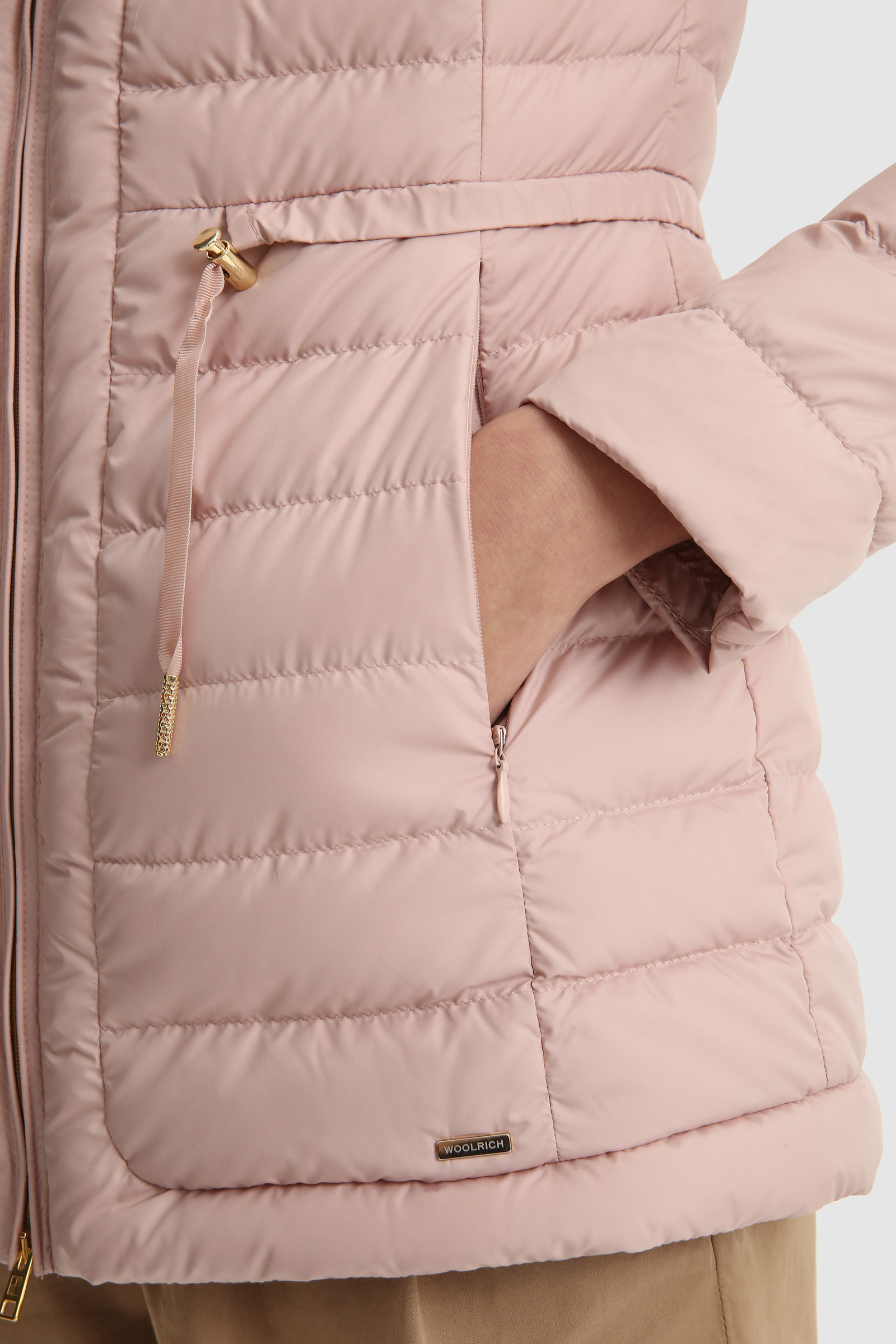 Hibiscus Hooded Jacket Pink photo 6 | Woolrich