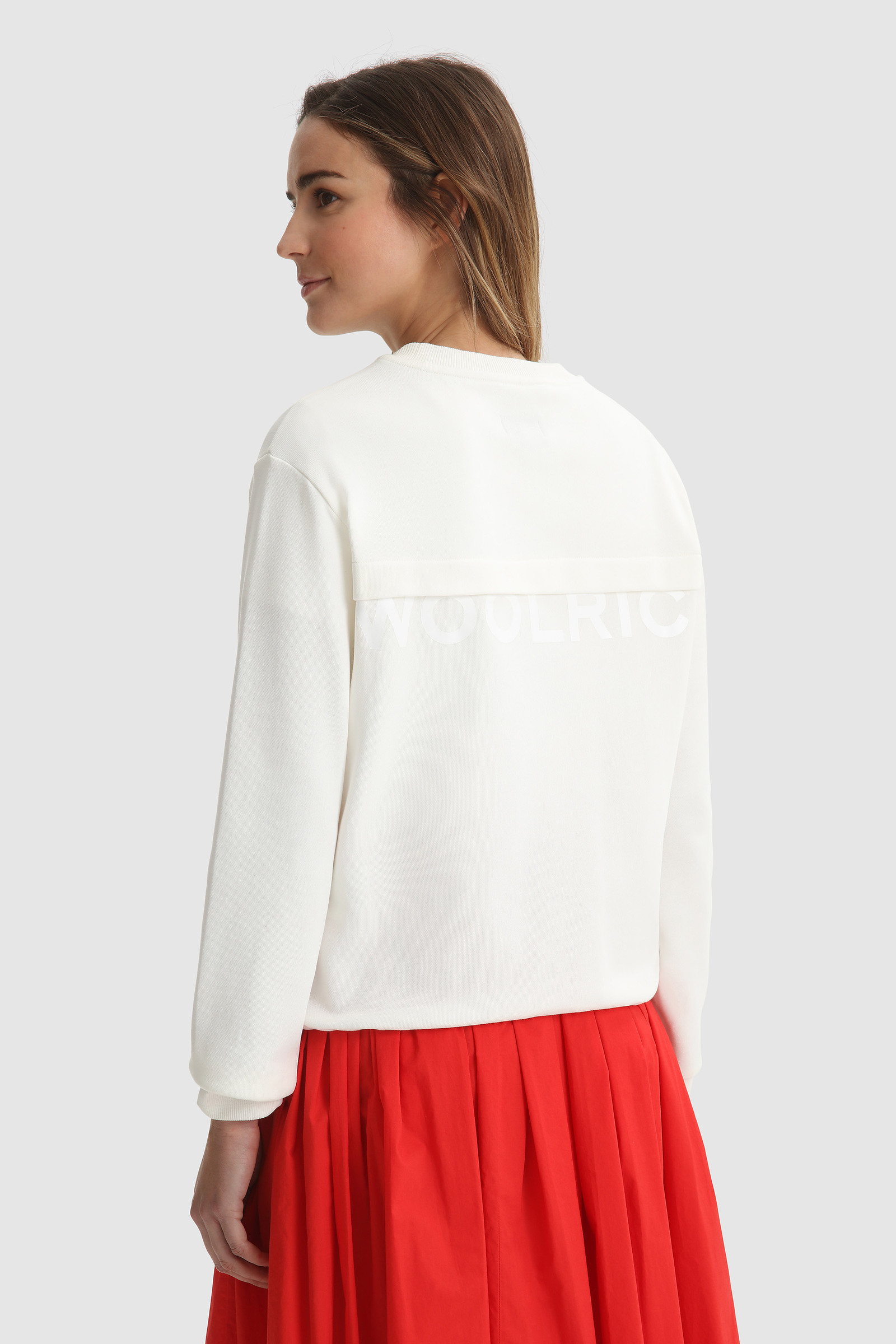 Fleece crew neck