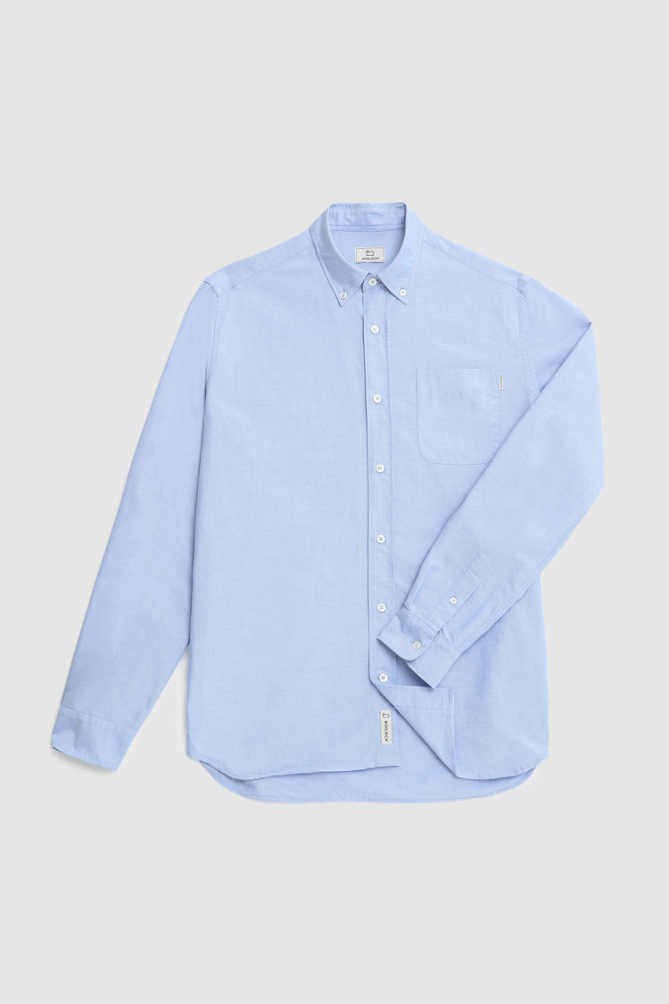 Camisa Oxford de algodón grueso
