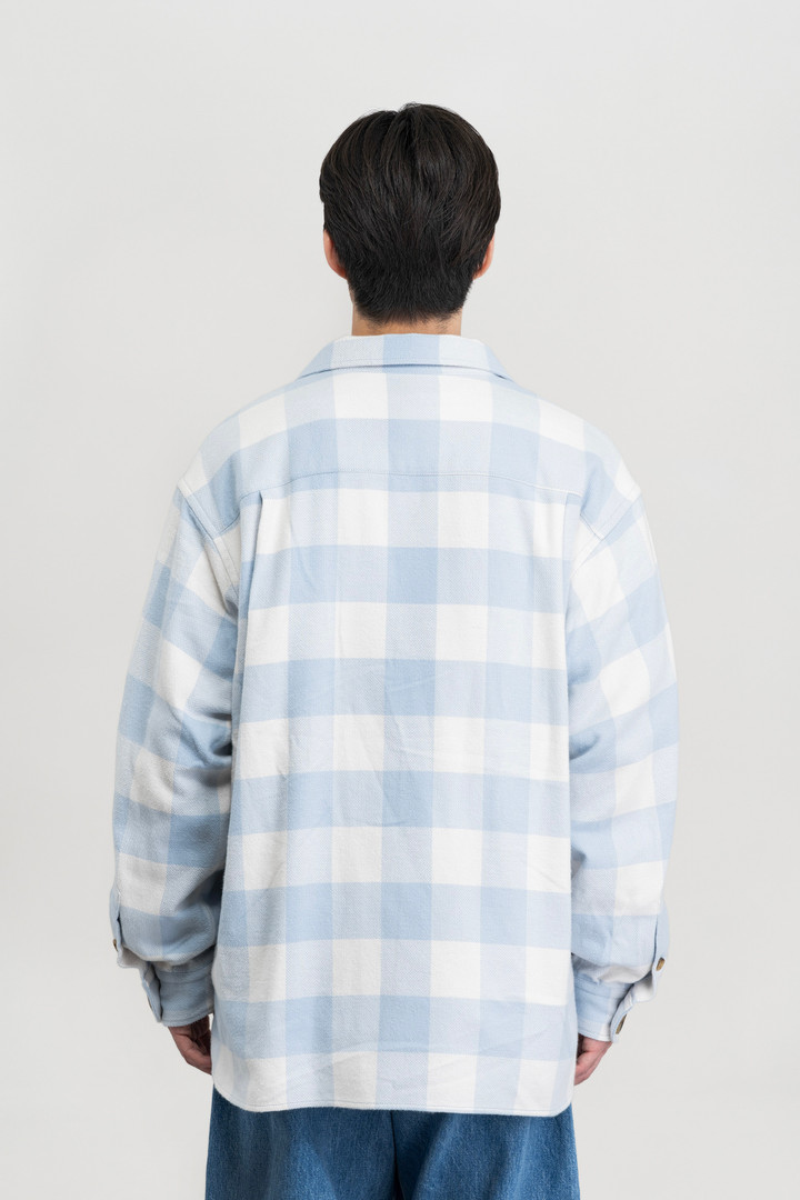 BUFFALO CHECK SHIRT JKT Blau photo 4 | Woolrich
