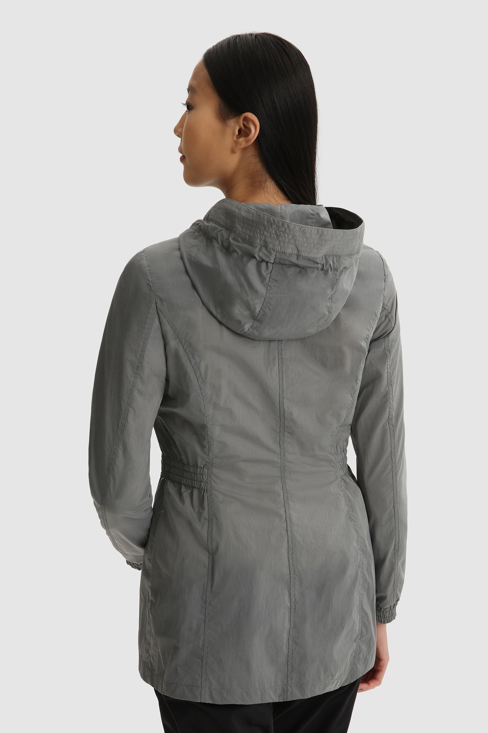 Violet Quilted Parka with Hood Black photo 4 | Woolrich