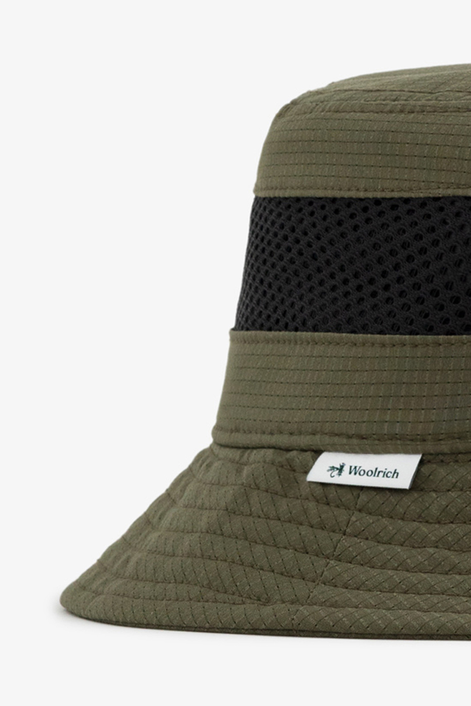 Fishing Mesh Bucket Hat - Aimé Leon Dore / Woolrich Green