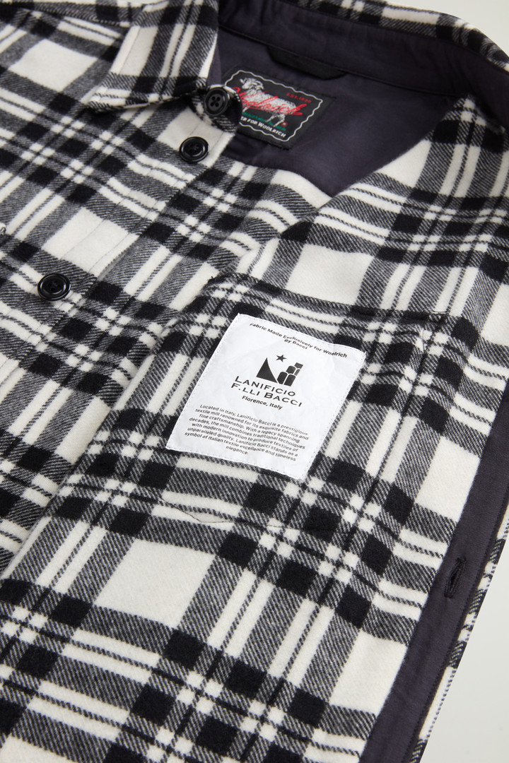 Check Overshirt in Pure Cashmere by Todd Snyder Multicolor photo 8 | Woolrich