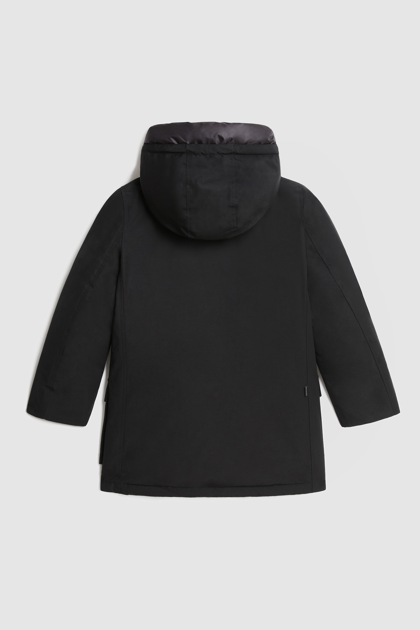 Boys' Arctic Parka in Ramar Cloth Black photo 3 | Woolrich