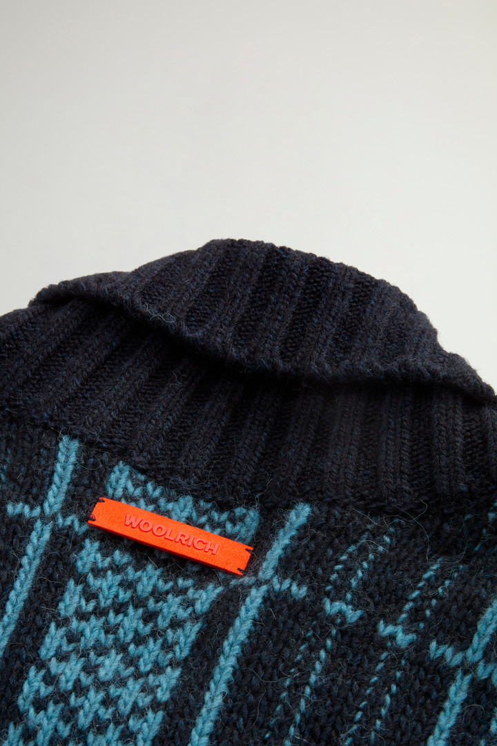 Cardigan en laine mélangée by Todd Snyder Bleu photo 6 | Woolrich