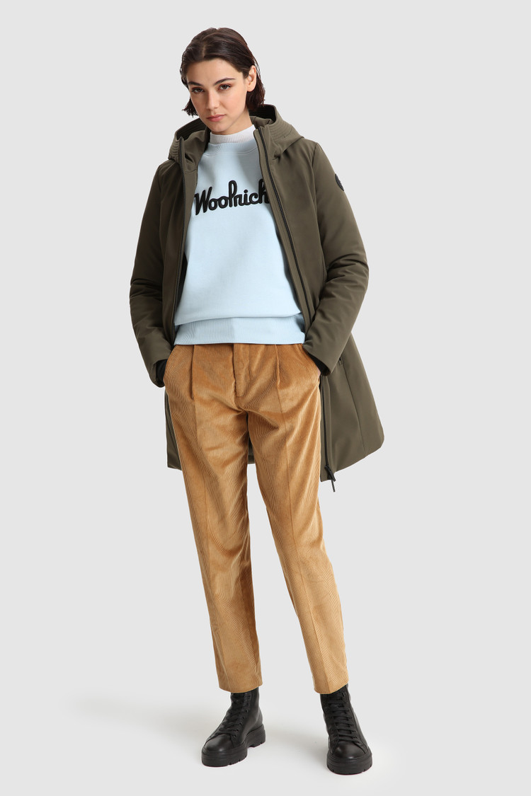 Sweatshirt aus Baumwolle mit Logo
