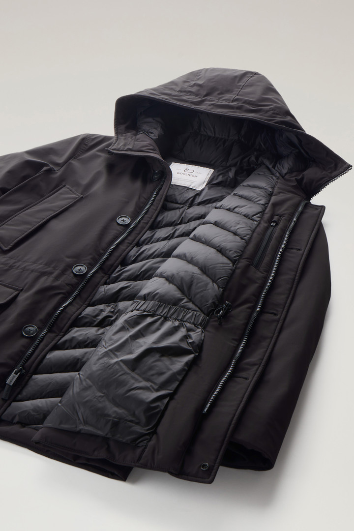 Arctic Parka in Stretch Nylon Black photo 10 | Woolrich